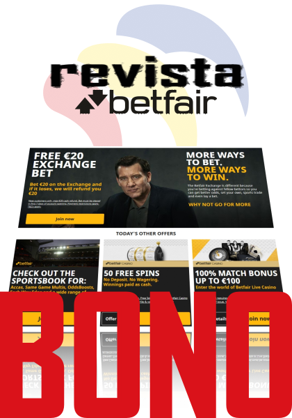 Oferta de bienvenida de Betfair